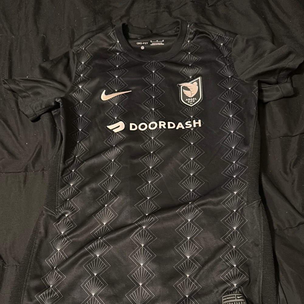 Black Nike Soccer Jersey